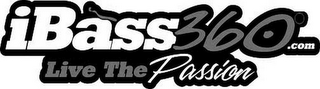 IBASS360.COM LIVE THE PASSION logo