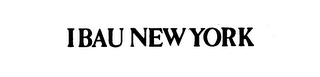 IBAU NEW YORK logo