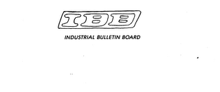IBB INDUSTRIAL BULLETIN BOARD logo