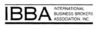 IBBA INTERNATIONAL BUSINESS BROKERS ASSOCIATION, INC. logo