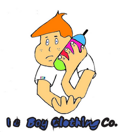 IBC I C BOY CLOTHING CO. logo