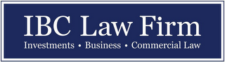 IBC LAW FIRM INVESTMENTS, BUSINESS, COMMERCIAL LAW logo