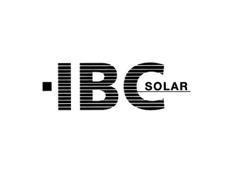 IBC SOLAR logo