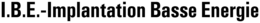 I.B.E.-IMPLANTATION BASSE ENERGIE logo