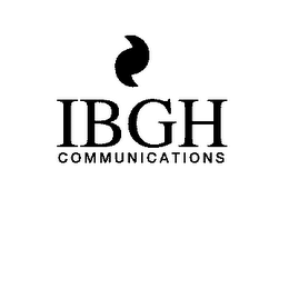 IBGH COMMUNICATIONS logo