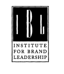 IBL INSTITUTE FOR BRAND LEADERSHIP logo