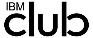 IBM CLUB logo