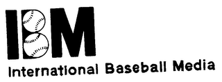 IBM INTERNATIONAL BASEBALL MEDIA logo