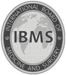 IBMS INTERNATIONAL BOARD OF MEDICINE AND SURGERY logo