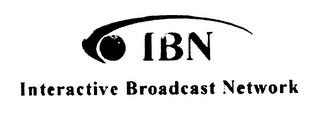 IBN INTERACTIVE BROADCAST NETWORK logo