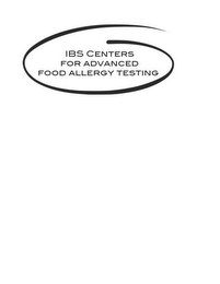 IBS CENTERS FOR ADVANCED FOOD ALLERGY TESTING logo