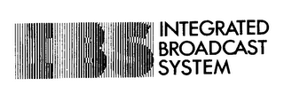 IBS INTEGRATED BROADCAST SYSTEM logo