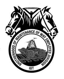 IBT BROTHERHOOD OF MAINTENANCE OF WAY EMPLOYES DIVISION logo