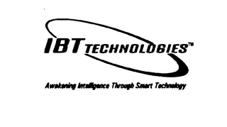 IBT TECHNOLOGIES AWAKENING INTELLIGENCE THROUGH SMART TECHNOLOGY logo