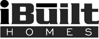 IBUILT HOMES logo