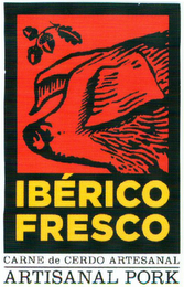 IBÉRICO FRESCO CARNE DE CERDO ARTESANAL ARTISANAL PORK logo