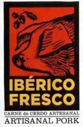 IBÉRICO FRESCO CARNE DE CERDO ARTESANALARTISANAL PORK logo