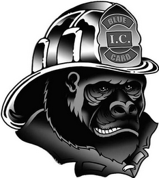 I.C. BLUE CARD logo