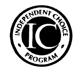 IC INDEPENDENT CHOICE PROGRAM logo