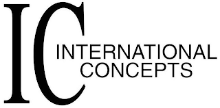 IC INTERNATIONAL CONCEPTS logo