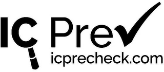 IC PRE ICPRECHECK.COM logo
