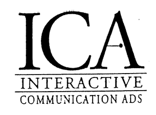 ICA INTERACTIVE COMMUNICATION ADS logo