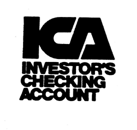 ICA INVESTOR'S CHECKING ACCOUNT logo