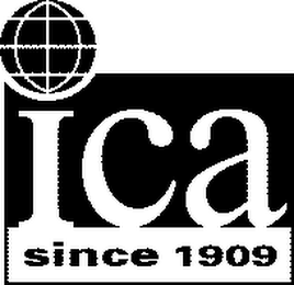 ICA SINCE 1909 logo