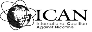 ICAN INTERNATIONAL COALITION AGAINST NICOTINE logo