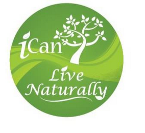ICAN LIVE NATURALLY logo
