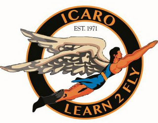 ICARO EST. 1971 LEARN 2 FLY logo