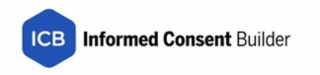 ICB INFORMED CONSENT BUILDER logo