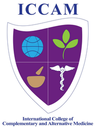 ICCAM INTERNATIONAL COLLEGE OF COMPLEMENTARY AND ALTERNATIVE MEDICINE logo