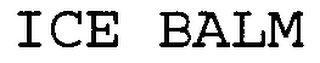 ICE BALM logo