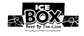 ICE BOX BEER BY THE CASE logo