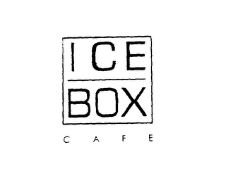 ICE BOX CAFE logo
