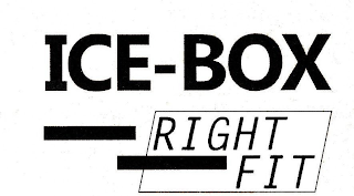 ICE-BOX RIGHT FIT logo