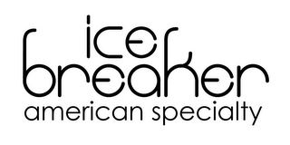 ICE BREAKER AMERICAN SPECILTY logo