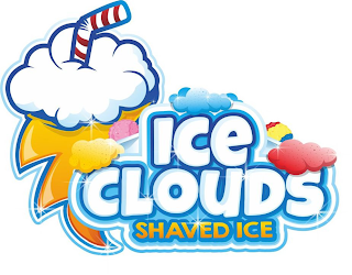 ICE CLOUDS SHAVED ICE logo