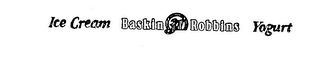 ICE CREAM BASKIN 31 ROBBINS YOGURT logo