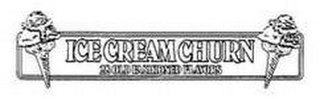 ICE CREAM CHURN 28 OLD FASHIONED FLAVORS logo
