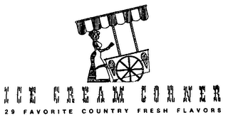 ICE CREAM CORNER 29 FAVORITE COUNTRY FRESH FLAVORS logo