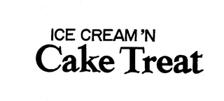 ICE CREAM 'N CAKE TREAT logo