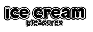 ICE CREAM PLEASURES logo