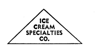ICE CREAM SPECIALTIES CO. logo