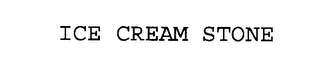 ICE CREAM STONE logo