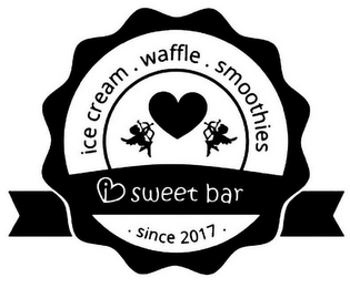 ICE CREAM. WAFFLE. SMOOTHIES I SWEET BAR · SINCE 2017 · logo