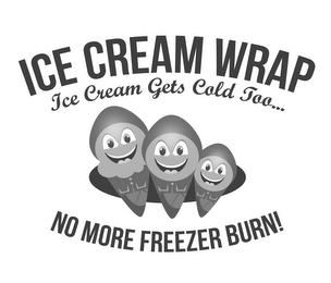 ICE CREAM WRAP ICE CREAM GETS COLD TOO... NO MORE FREEZER BURN! logo