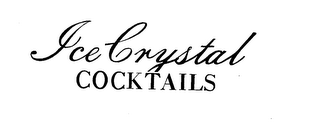 ICE CRYSTAL COCKTAILS logo