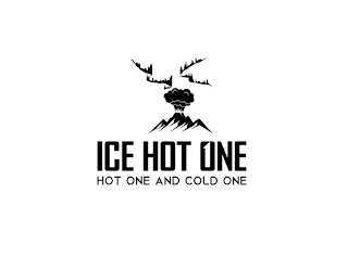 ICE HOT 1ONE HOT ONE AND COLD ONE logo